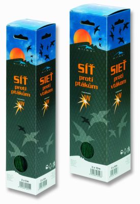 Ochranná sieť proti vtákom 5x5m