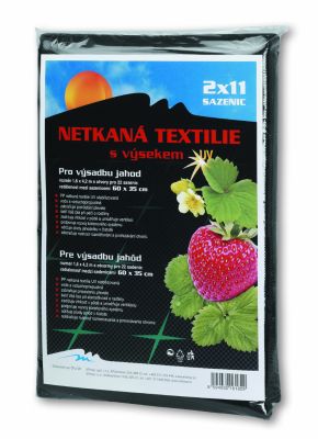 Netkaná textília na pestovanie jahôd