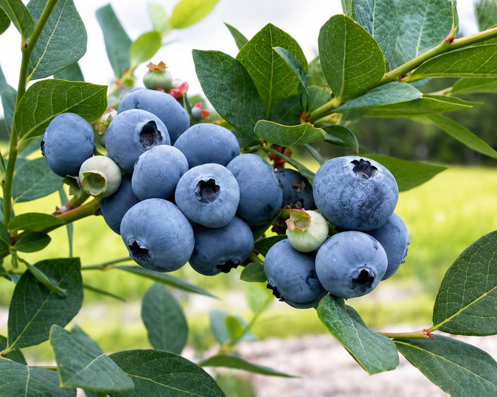 Čučoriedka BLUEGOLD, kont.