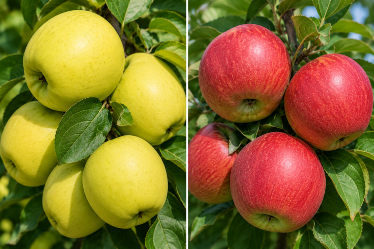 Jabloň DUO - GOLDEN DELICIOUS + IDARED
